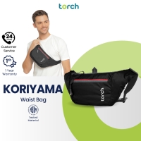 Torch Tas Pinggang Selempang Ringan Anti Air - Waist Slingbag Koriyama
