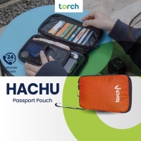 Torch Dompet Kartu - Wallet Pasport Pouch Clutch Card Holder HP Hachu - Teracota
