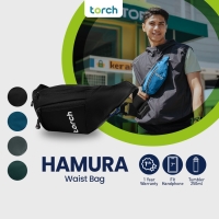 Torch Tas Pinggang Selempang Ringan Anti Air - Waist Sling Bag Hamura