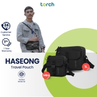 Torch Tas Selempang Bahu Pria Wanita - SlingBag Travel Pouch Haseong -