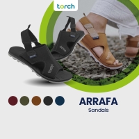 Torch Sepatu Sendal pria Wanita Casual - Sandal Slip Travelling Arrafa - Navy