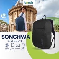 Torch Tas Laptop Kuliah Sekolah Ransel Rain Cover Backpack Songhwa