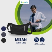 Torch Tas Pinggang Selempang Anti Air Ringan - Waist Sling Bag Misan