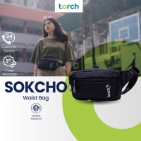 Torch Tas Pinggang Selempang Anti Air Ringan - Waist Sling Bag Sokcho