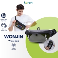 Torch Tas Pinggang Selempang Anti Air Ringan - Waist Sling Bag Wonjin