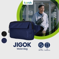 Torch Tas Pinggang Selempang Anti Air Ringan - Waist Sling Bag Jigok