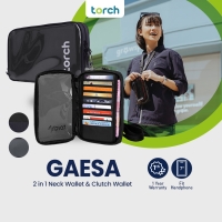 Torch 3 in 1 Dompet Gantung Multifungsi - Hanging Wallet Gaesa - Black