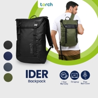 Torch Tas Ransel Punggung Pria Wanita - Backpack Rain Cover Ider