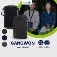 Torch Dompet Gantung Leher Kartu - Hanging Wallet Card Holder Gangwon - Black