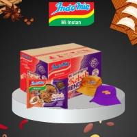 Indomie HypeAbis Kebab Rendang Free 1pc Bucket Hat - 1 Dus isi 40 Pcs