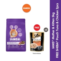 IAMS Makanan Kucing Mother & Kitten 3 Kg