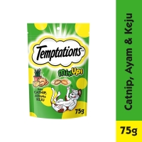 Temptations MixUps Snack Kucing 75 gr - Rasa Catnip Chicken