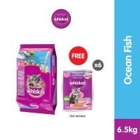 Whiskas Makanan Kucing Kering Junior 6.5 kg - Ocean Fish