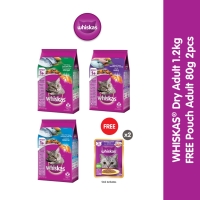 Whiskas Makanan Kucing Kering 1.2 kg