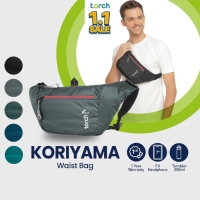Torch Tas Pinggang Selempang Anti Air Ringan - Waist Slingbag Koriyama