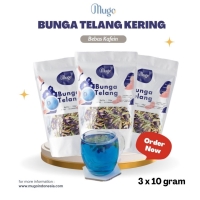 Mugo Paket 3pcs Bunga Telang: Terampuh Mengobati Gangguan Penglihatan