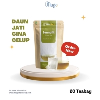 Mugo Teh Celup Daun Jati Cina Pelangsing Diet Herbal Melancarkan Pencernaan