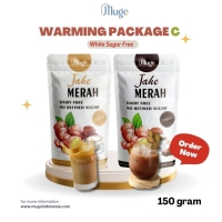 Mugo Warming Package C (Jahe Merah LATTE & CHOCO) White Sugar Free