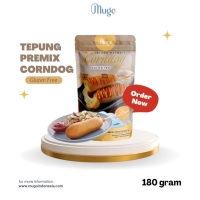 Mugo Tepung Premiks Corndog Intant Gluten Free No MSG White Sugar Free 180 gr