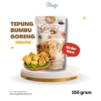 Mugo Tepung Bumbu Gorengan Gluten Free NON MSG (Bakwan, Tempe Goreng) 150 gr