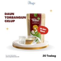 Mugo TEH CELUP TORBANGUN 100% Organik : Pelancar ASI Terbaik, Isi 20