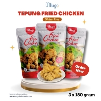Mugo Tepung Bumbu Ayam Goreng Fried Chicken Gluten Free NON MSG [3PCS] 150 gram