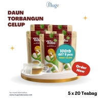 Mugo Paket Hemat TORTEA Teh Celup Torbangun Organik Asi Booster 5PCS