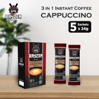 Artcofie Kopi Instan Rayzen 3 in 1 Cappuccino Box 5 sachet x 24g
