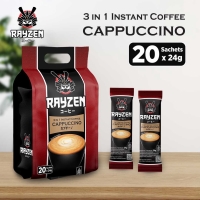 Artcofie Kopi Instan Rayzen 3 in 1 Cappuccino Bag 20 sachet x 24g