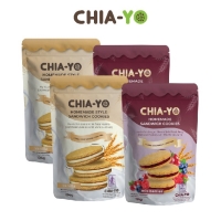 Chiayo Cookies Bundling 2 Vanilla + 2 Mix Berries