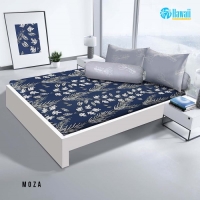 HAWAII Sprei King Fitted 180x200 Moza