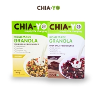 Chiayo Paket 2 Homemade Granola 500gr ( Original & Dark Chocolate )