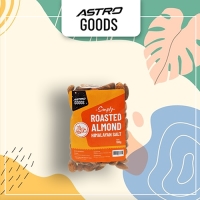 Astro Goods - Kacang Almond Roasted dengan Garam Himalaya 100