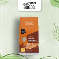 Beras Coklat Farmer's Organic 1kg Astro Goods