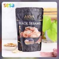 Arva - Black Sesame Crispy Tempe 80 g (Keripik Tempe)