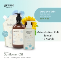 Grasse Natural Calming Geranium Forest - Sunflower Oil Body wash