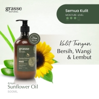 Grasse Natural Scented Wood Mild Hand wash - Sunflower Oil Infused