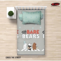 ALL NEW MY LOVE Sprei Single Full Fitted 120x200 CROSS THE STREET