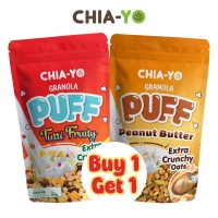 Chiayo Buy 1 Get 1 Granola Puff 100 Gram