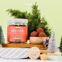 Chiayo Christmas Edition - Energy Ball Red Velvet Matcha Jar 300gr