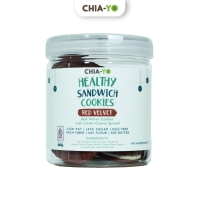 Chiayo Cookies Sandwich Red Velvet Jar