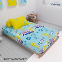 CALIFORNIA Sprei Single Full Fitted 120x200 Sweet Candy/Tweety
