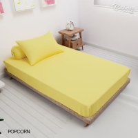 CALIFORNIA Sprei Single Full Fitted Polos Emboss 120x200 POPCORN