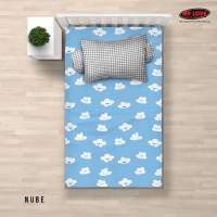 ALL NEW MY LOVE Sprei Single Full Fitted 120x200 Nube