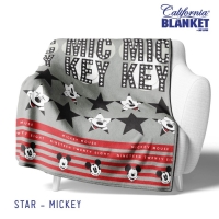 CALIFORNIA Selimut 160x200 Star/ Mickey
