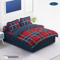 CALIFORNIA Bed Cover Queen Rumbai 160x200 Madras