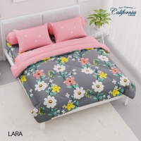 CALIFORNIA Bed Cover King Fitted 180x200 LARA