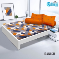 HAWAII Sprei Queen Fitted 160x200 Danish