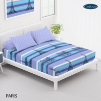 CALIFORNIA Sprei Queen Fitted 160x200 Paris