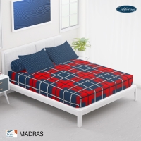 CALIFORNIA Sprei King Fitted 180x200 Madras